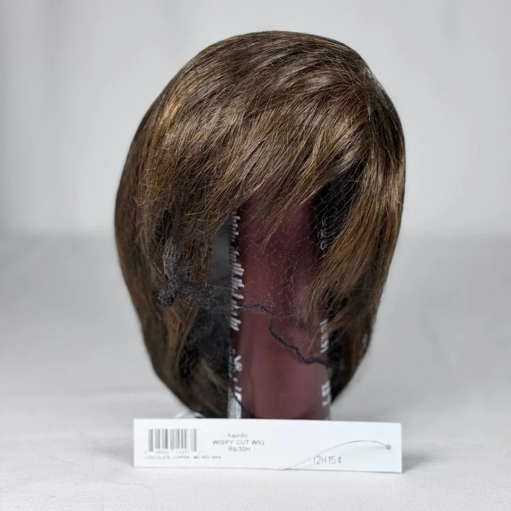Hairdo Wispy Cut Wig Chocolate Copper R6/30H Mid Red Brown Short Layered Wig